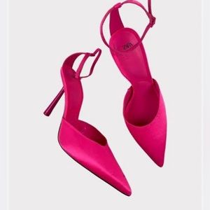 ZARA NEON HIGH HEELS